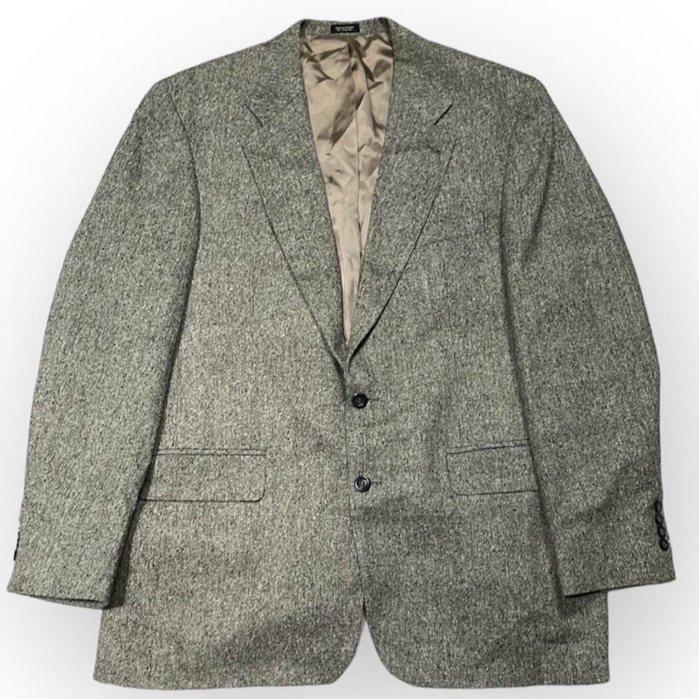 Robert stock signature Gray Blazer  Sport Coat Blazer 44L